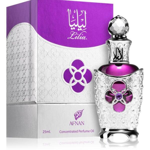 Afnan Lilia | .85 fl oz | 25 ML | Concentrated perfume oil | Alcohol free